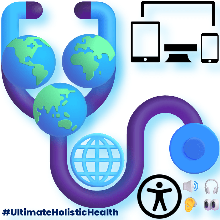 Global wellness connectivity linking continents and cultures