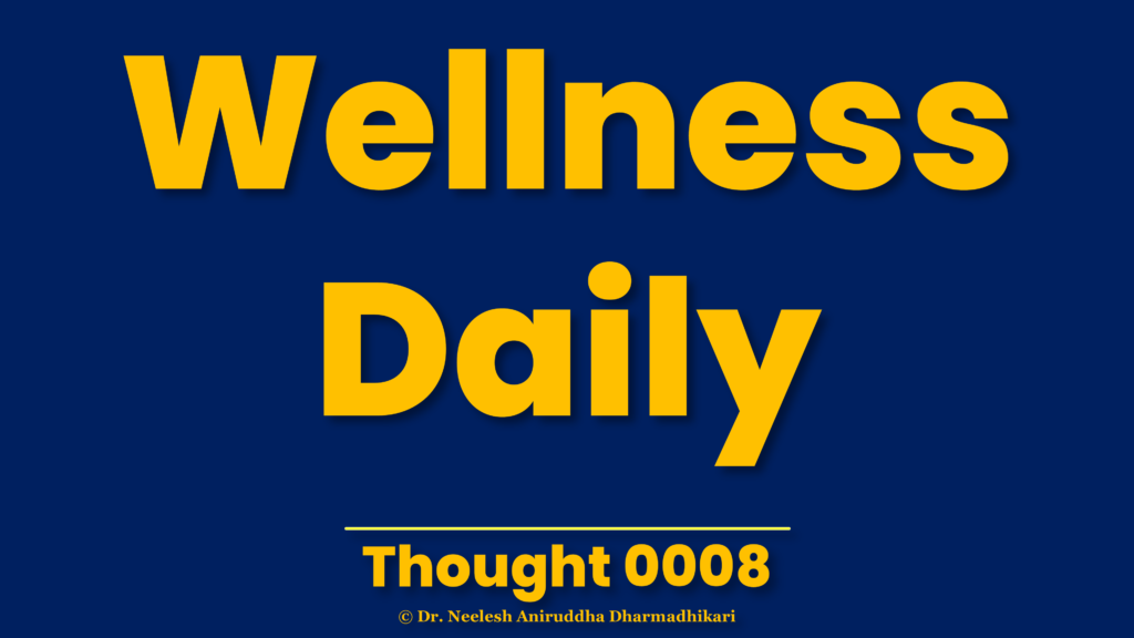 wellness daily thought on mindful responses