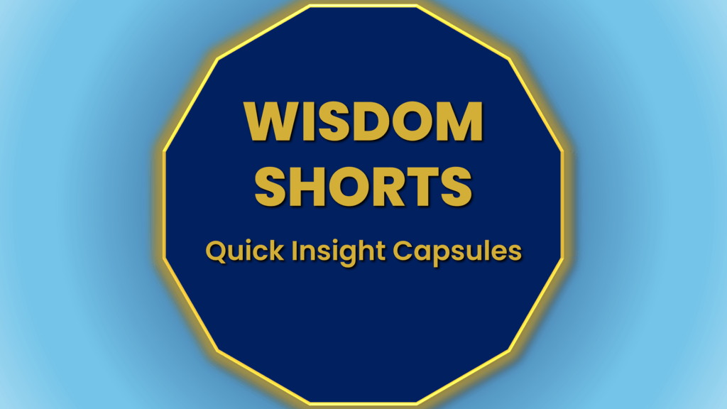 Short-form wisdom insights delivering quick and practical health awareness content